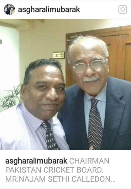 Najam Sethi resigns from the post of Chairman Pakistan Cricket Board…….. Sports Times International Report by; Asghar Ali Mubarak