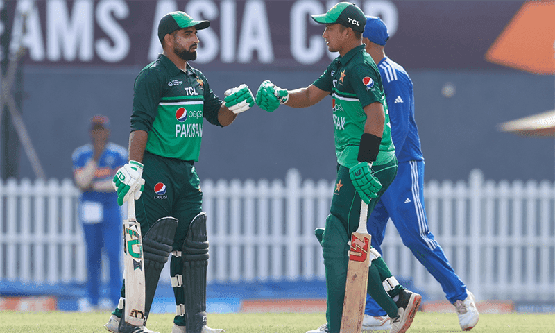 ایمرجنگ ایشیا کپ فائنل: بھارت کو شکست , پاکستان ٹیم چیمپیئن بن گئی.Emerging Asia Cup Final: Defeated India, Pakistan team became champions.Report,,.Asghar Ali Mubarak ;