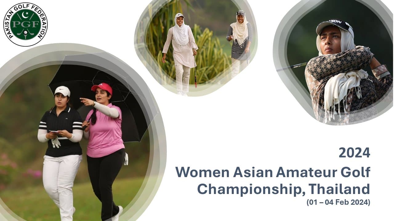 Female golfer Abiha Haneem Syed’s outstanding performance in Women’s Asian Amateur Golf Championship Thailand…