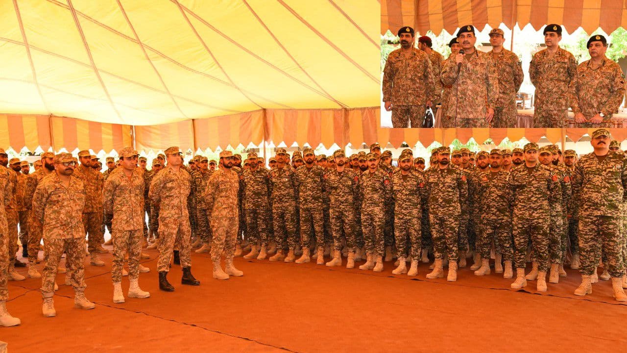 آرمی چیف جنرل سید عاصم منیرکا دورہ شمالی وزیرستان ، عید کا دن جوانوں کے ساتھ منایا…Army Chief General Syed Asim Munir visited North Waziristan, celebrated Eid with the soldiers