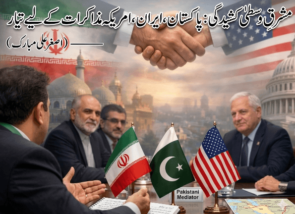 مشرقِ وسطیٰ کشیدگی , پاکستان ,ایران امریکا مذاکرات کے لیے تیارMiddle East Tensions, Pakistan, Iran and US Ready for Talks