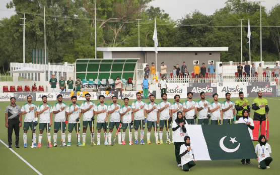 دوسرے ٹیسٹ میچ میں قومی ہاکی ٹیم کی جارحانہ کھیل سے جنوبی کوریا کو 1-3 سے شکست